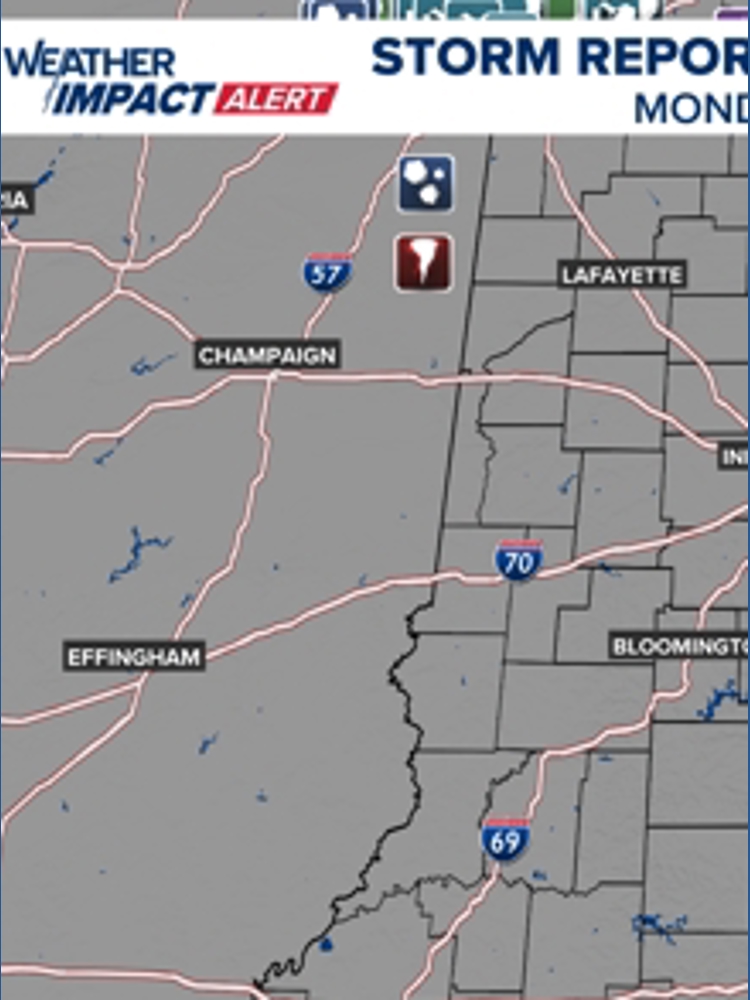 Severe thunderstorm watch in effect for most of central Indiana until ...
