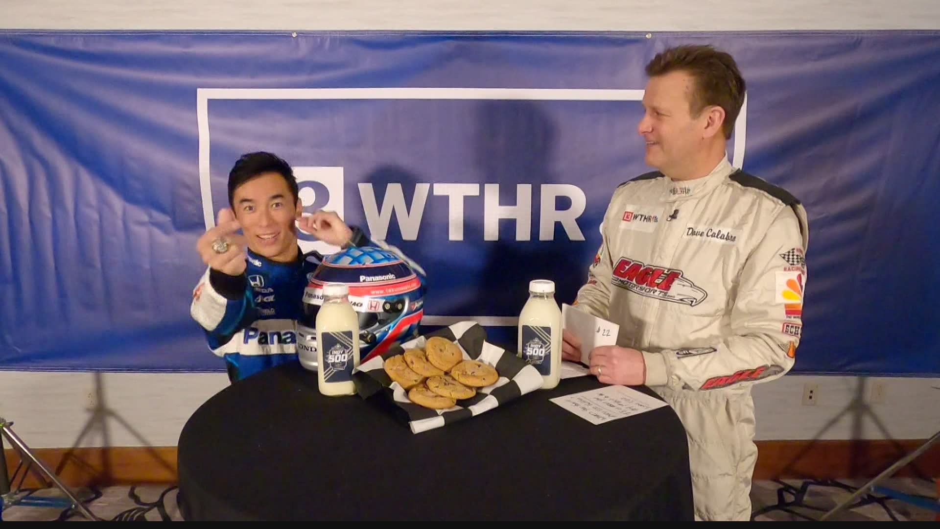 We ask the drivers a series of off-the-wall questions and we get their natural reactions.