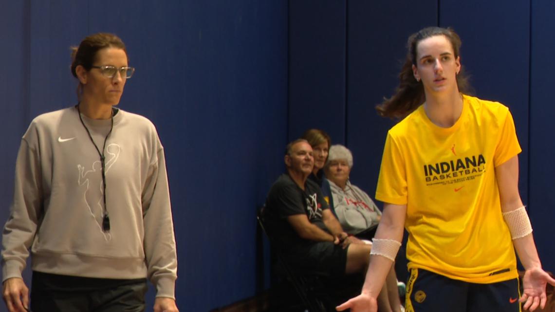Stronger Caitlin Clark gears up for 2nd WNBA season | wthr.com
