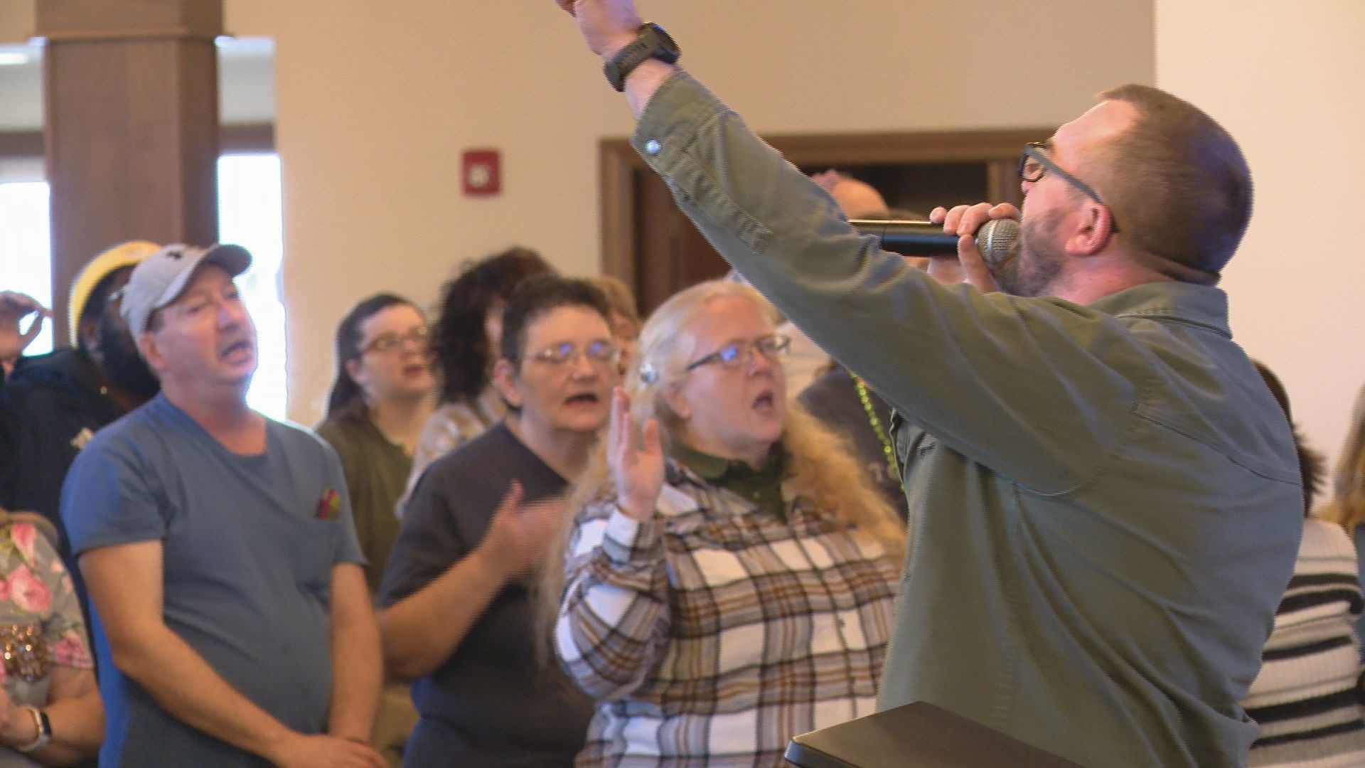 On Sunday, the congregation of Freedom Life Church, along with other members of the community, came together at a different location for an impactful church service.