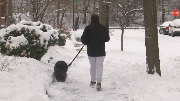 Many Indy sidewalks remain snow-covered, but it’s not the city’s job to clear them
