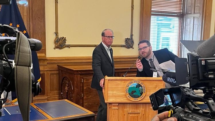 Gov. Braun signs order banning trans women from women’s college sports in Indiana