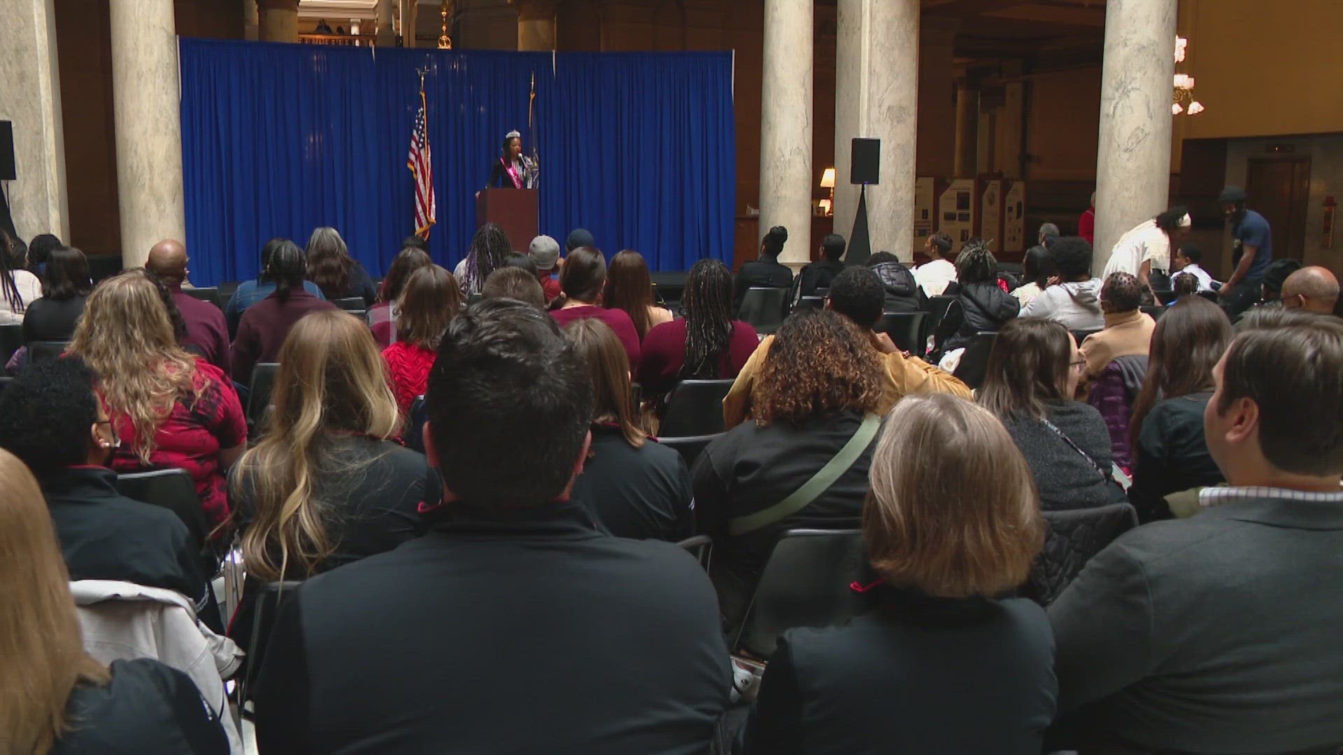 Hundreds of people many of them with Sickle Disease gathered at the Statehouse to tell lawmakers there needs to be continued awareness about the disease.