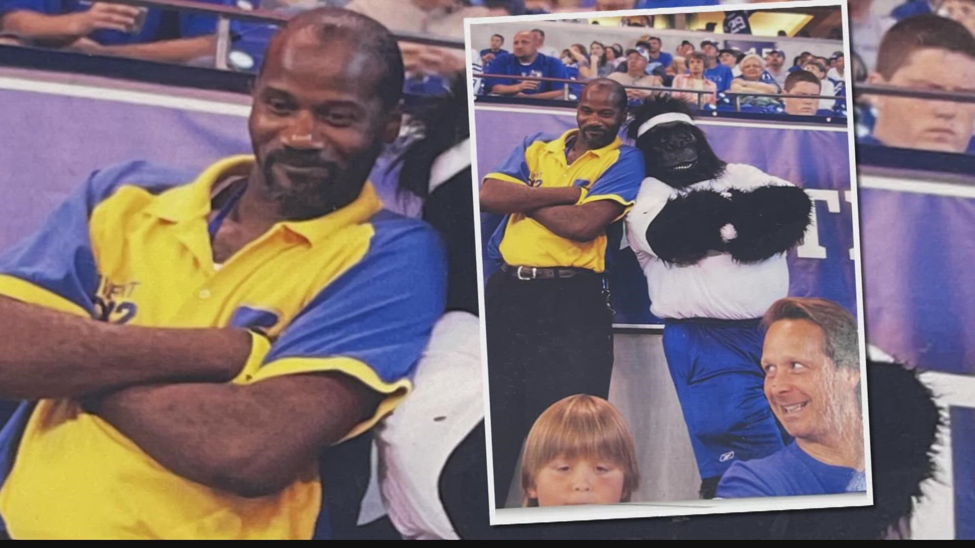 Kevin Martin applied for a stadium security job in 2011 and became a popular usher with Colts fans in Section 144