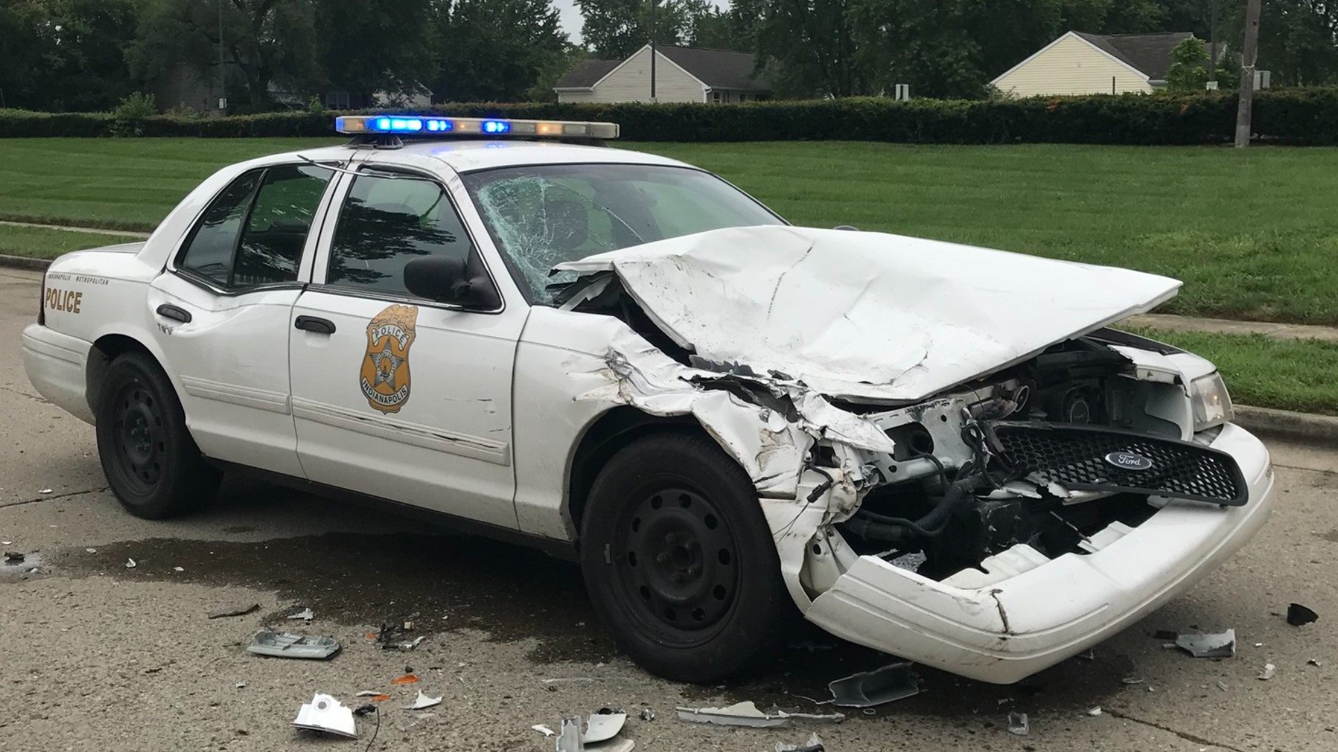 Man shot by police in February arrested for hitting officer's car ...
