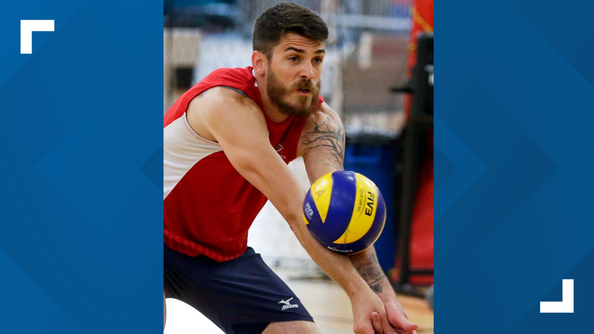 Matt Anderson is making his fifth appearance in the Olympics for Team USA Men's Volleyball team. He was on the Bronze medal team at the 2016 games.