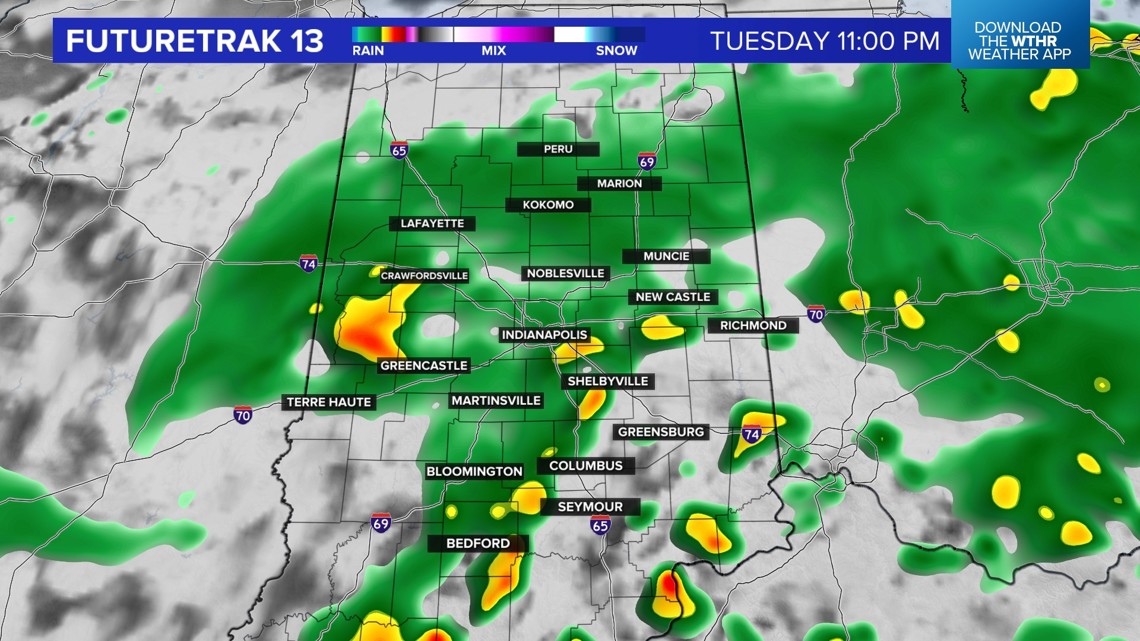 Live Doppler 13 Weather Blog | Tracking rain chances this week | wthr.com