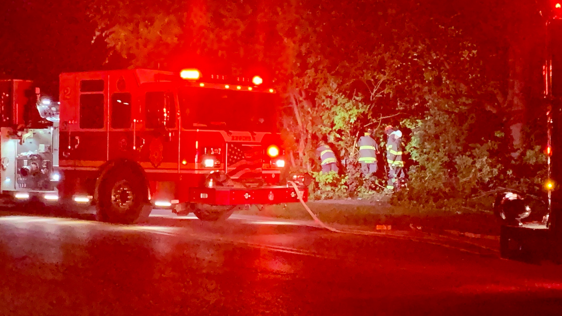 The crash happened at around 6:30 p.m. in the 9500 block of E. 42nd Street, near Diller Drive and just east of Post Road.