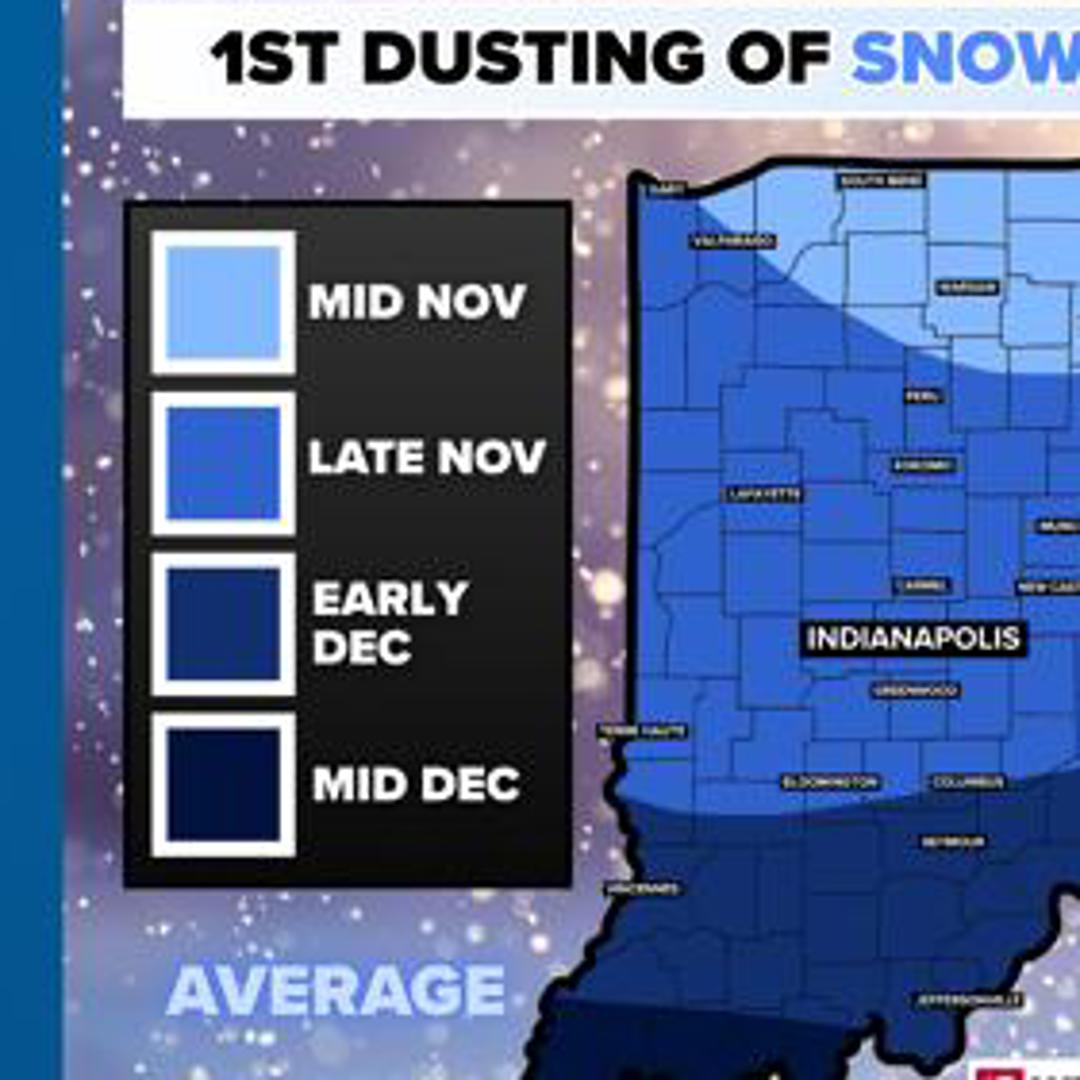 What will the weather be like this November 2025 across Indiana ...