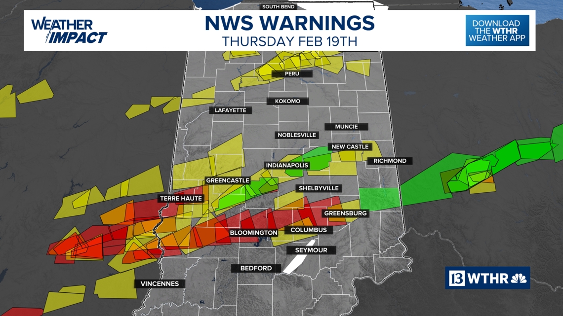 Early look at the Bloomington tornado | Where did it hit? | wthr.com