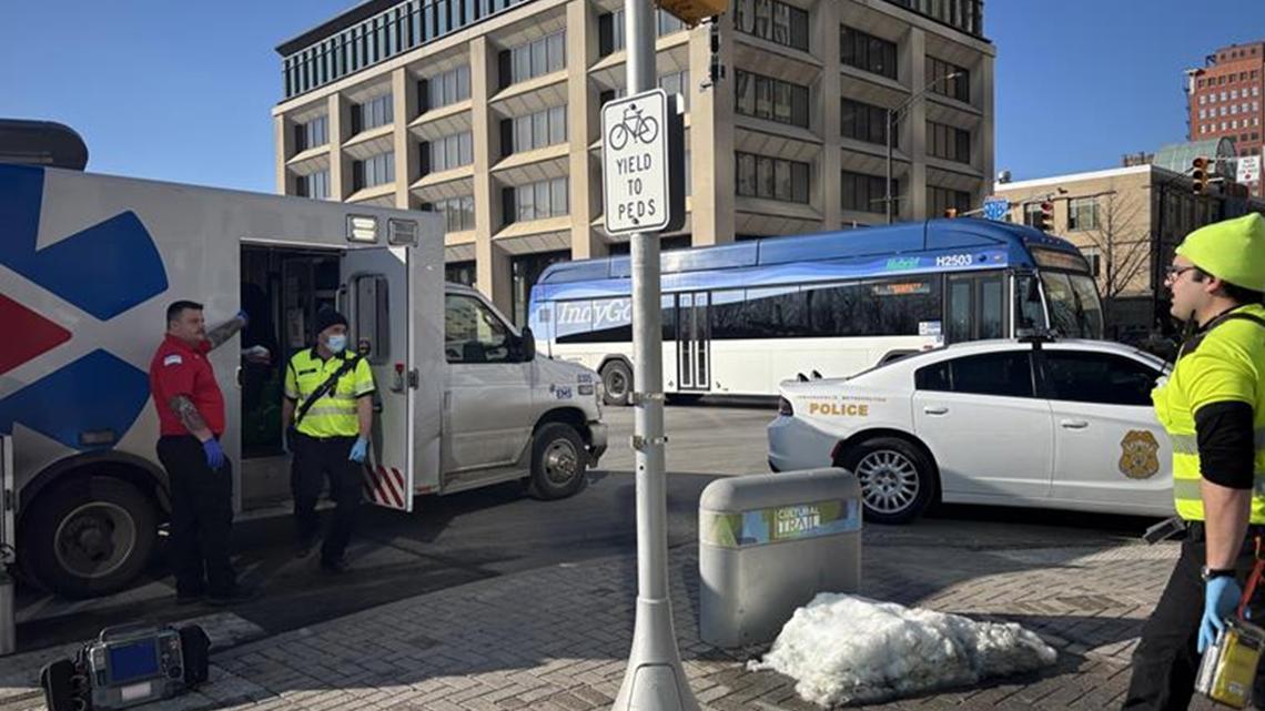 6 hospitalized after suspected mass overdose in downtown Indianapolis