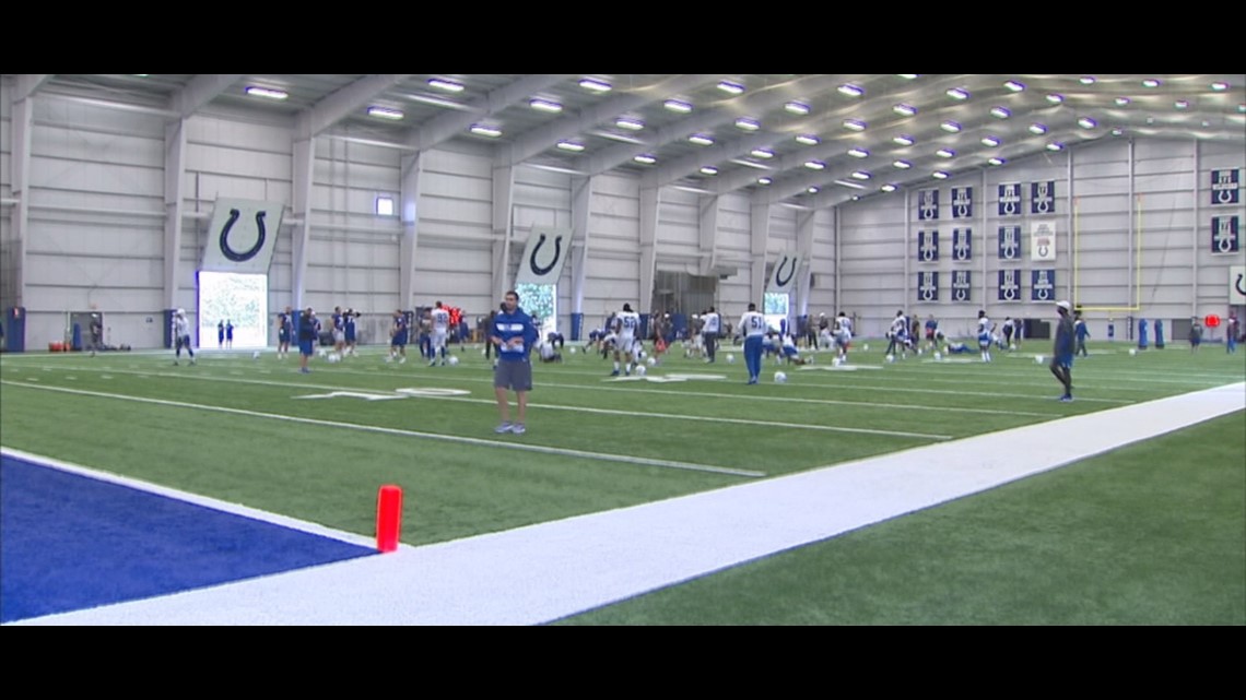 COLTS TRAINING CAMP in Westfield at Grand Park Sports Complex