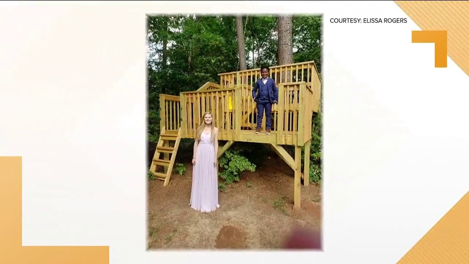 7-year-old takes babysitter to prom