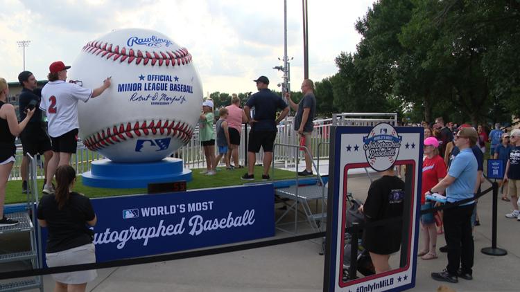 World record attempt begins at Victory Field