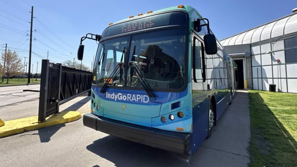 IndyGo unveils new buses for Purple Line | wthr.com