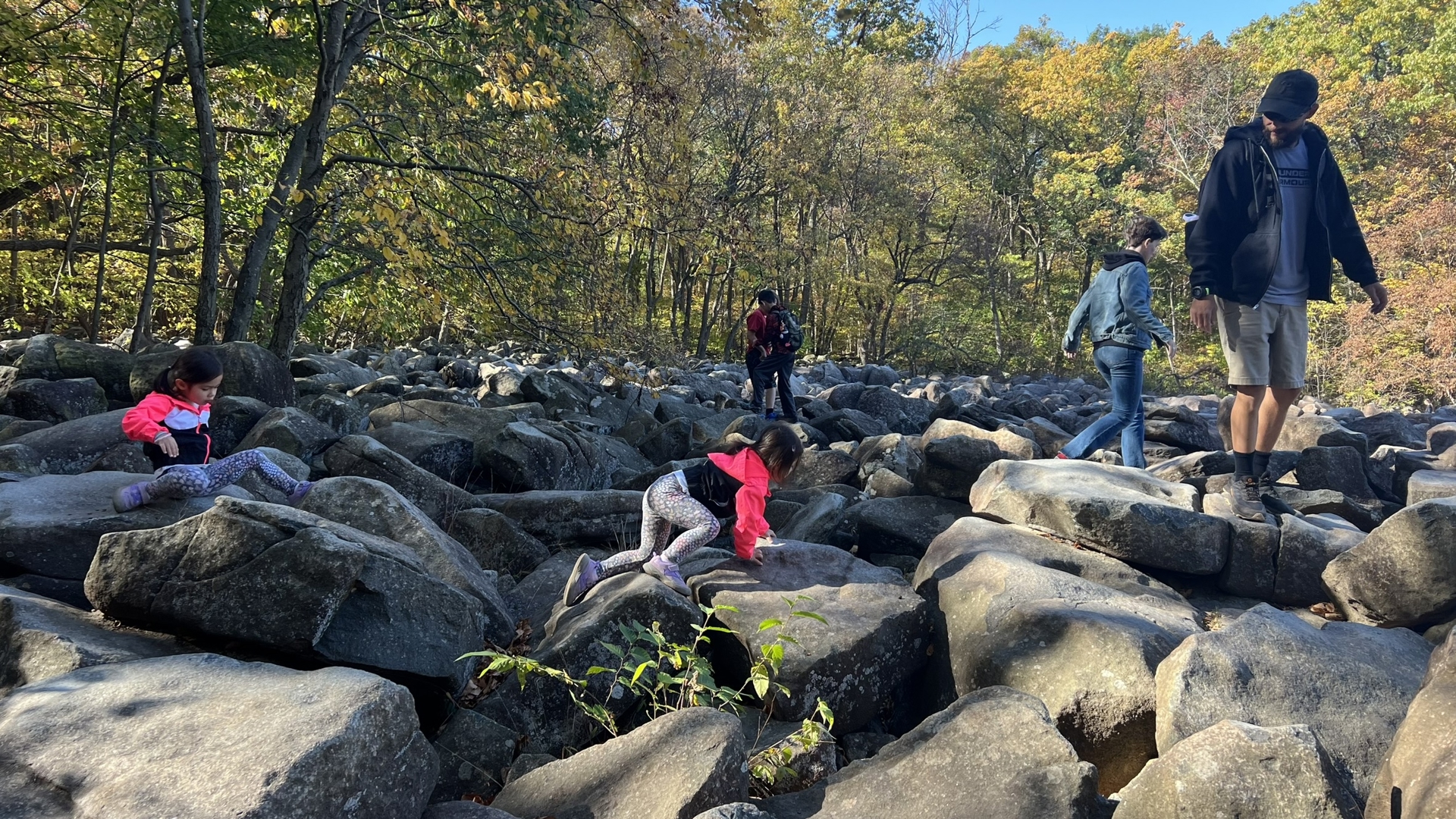 Chuck's Big Adventure in Pennsylvania: Ringing Rocks Park | wthr.com