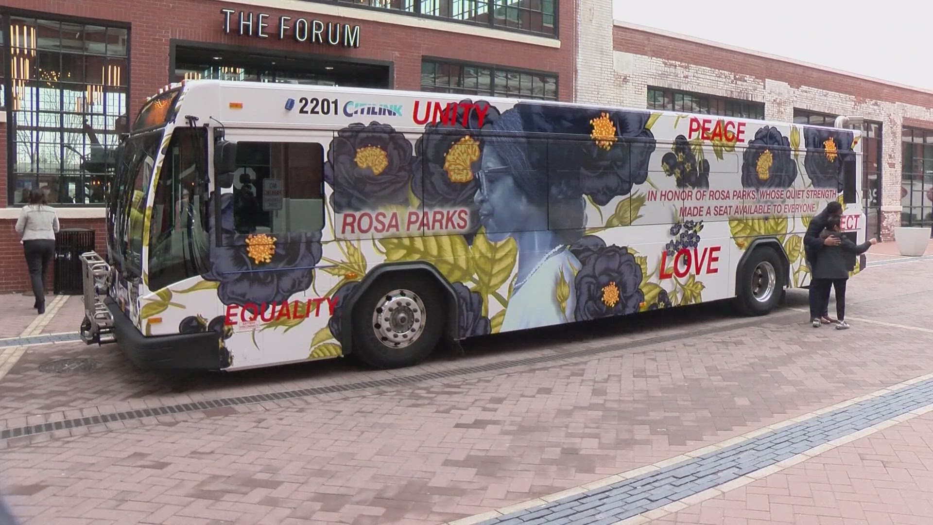 The city of Fort Wayne unveiled a new project commemorating the 111th birthday of Rosa Parks which is coming up on Sunday.