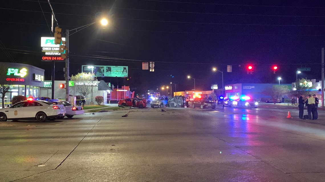 IMPD investigating person's death in Keystone Avenue crash as homicide