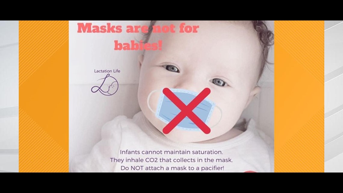 cdc mask guidelines for infants