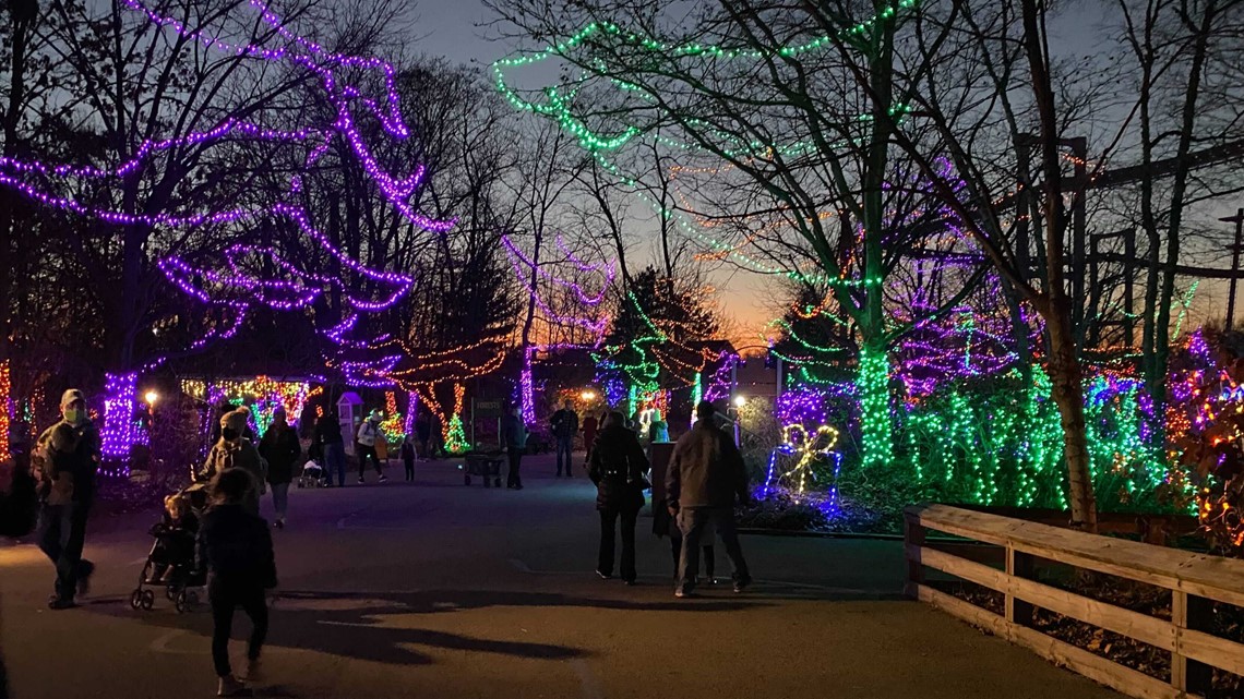 Indianapolis Zoo named 4th in the nation for best zoo lights