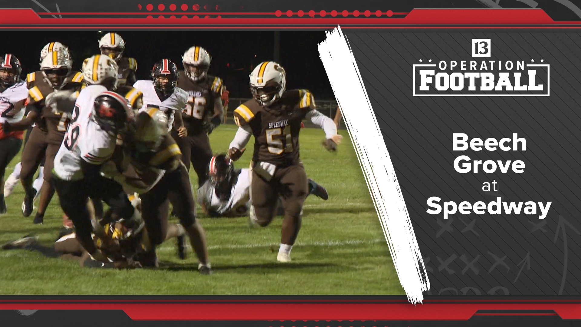 Check out highlights from Speedway's game against Beech Grove on Operation Football!