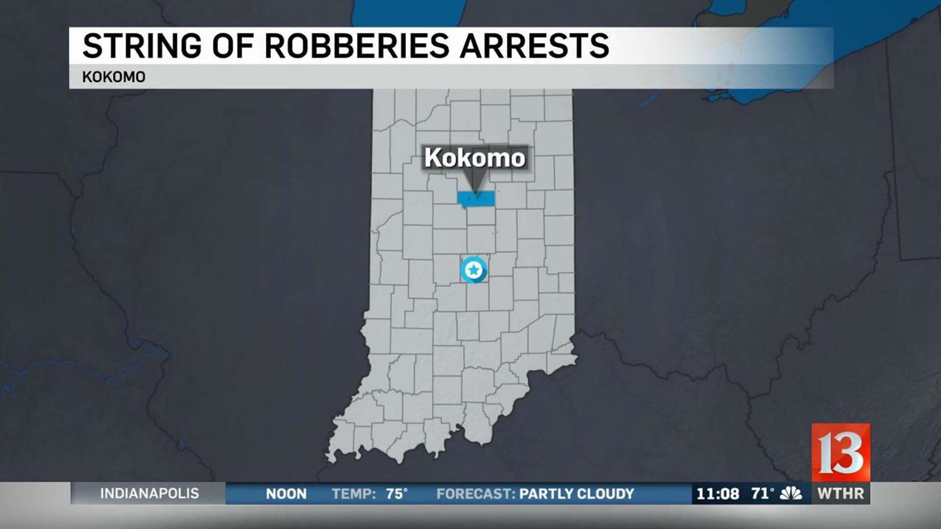 Police arrest pair after string of Kokomo gas station robberies