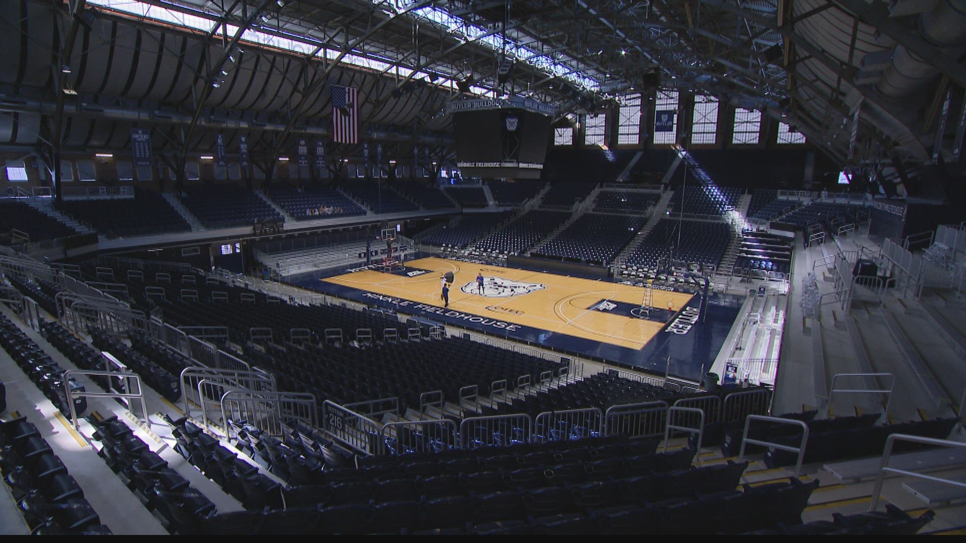 NCAA tournament games will be played at Hinkle Fieldhouse for the first time since 1940.