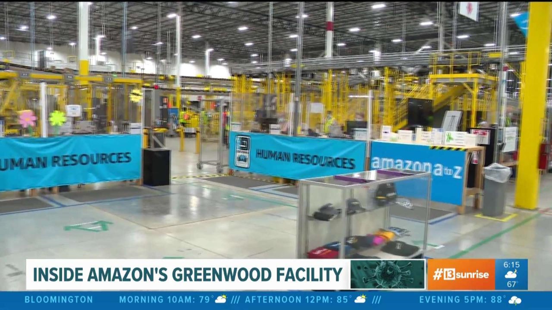 Inside Amazon's Greenwood facility