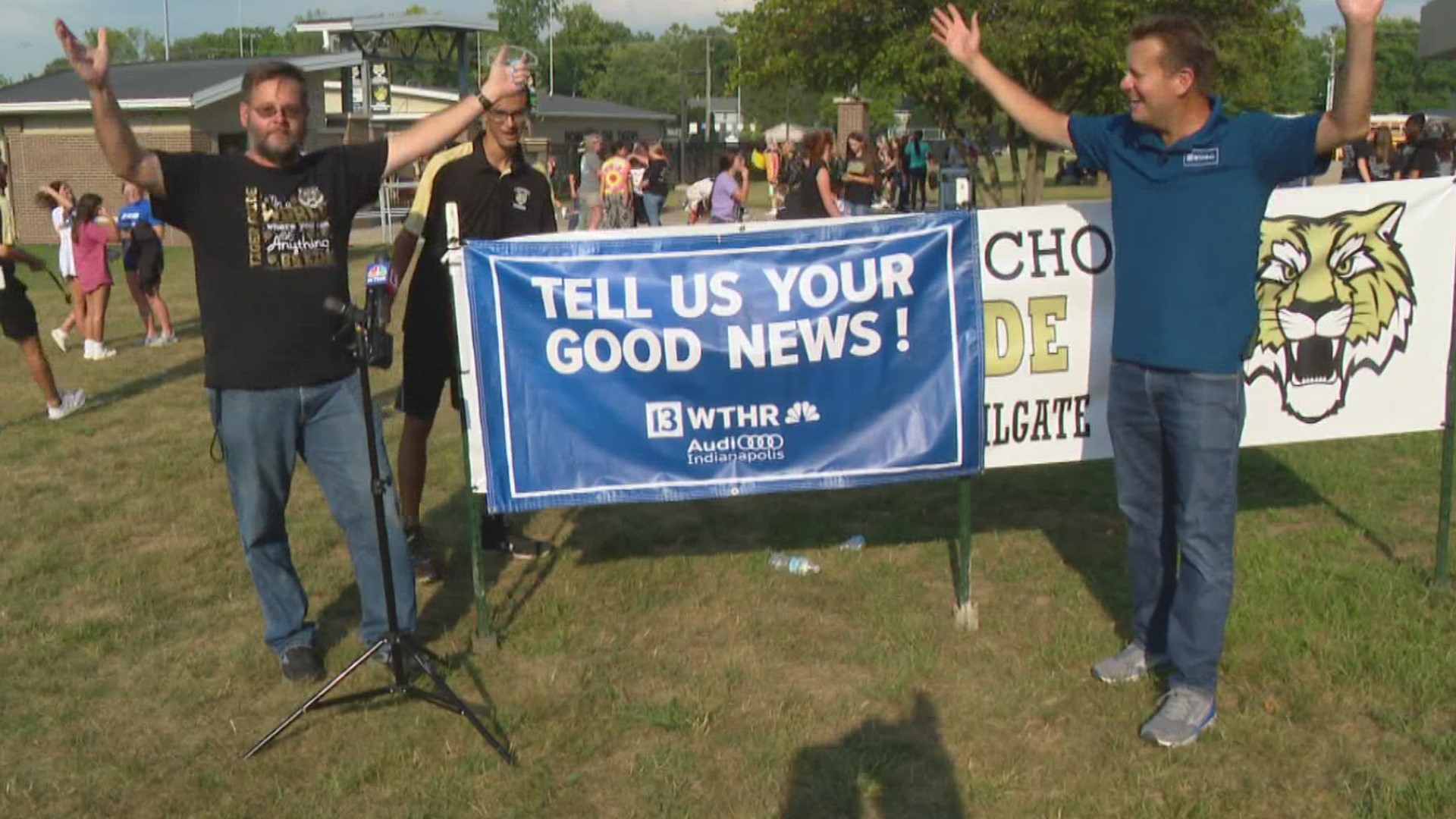 Our Dave Calabro visited with football fans in Boone County, asking them to share their positive and uplifting stories.