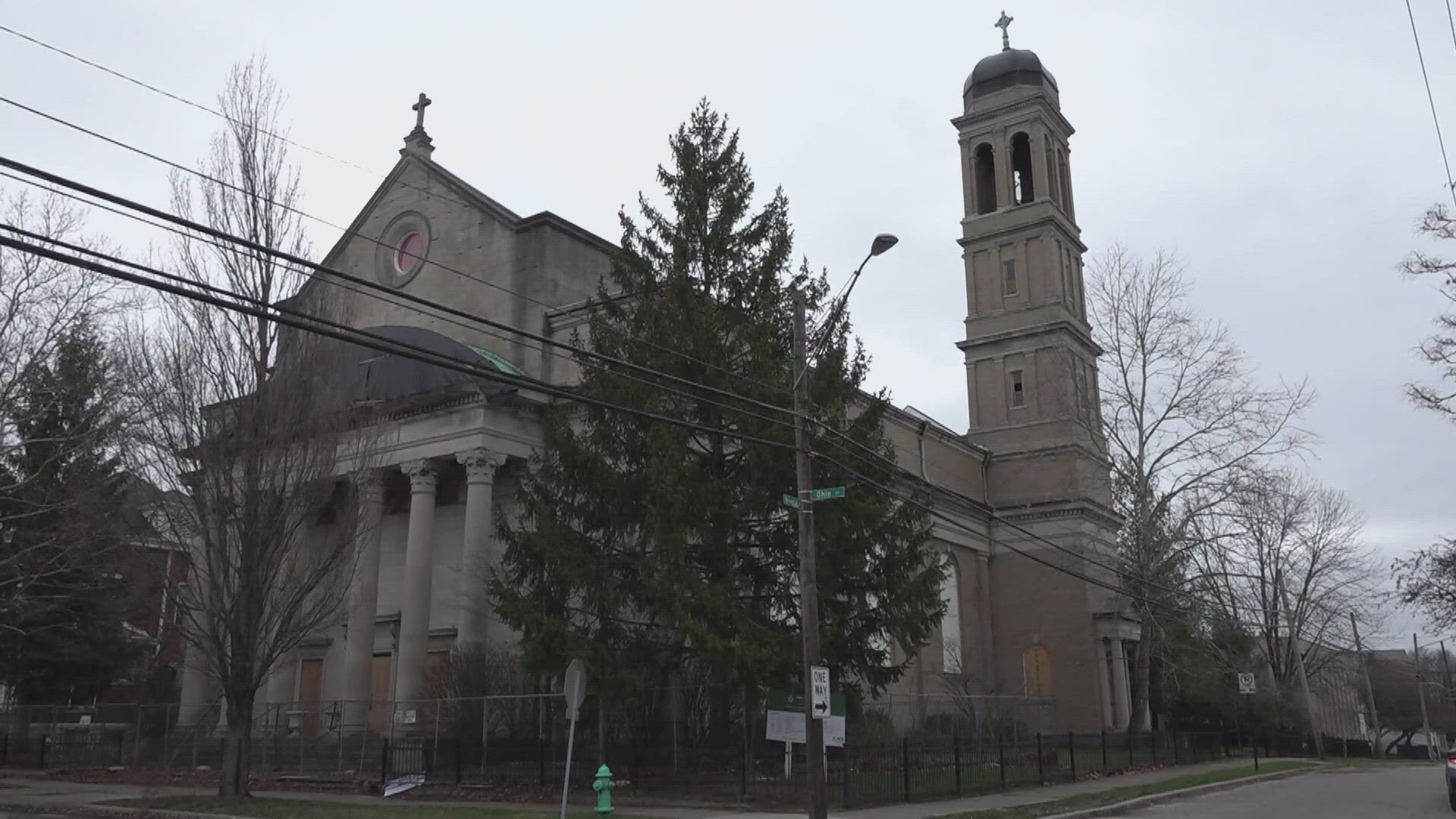 The church has been closed for several years.