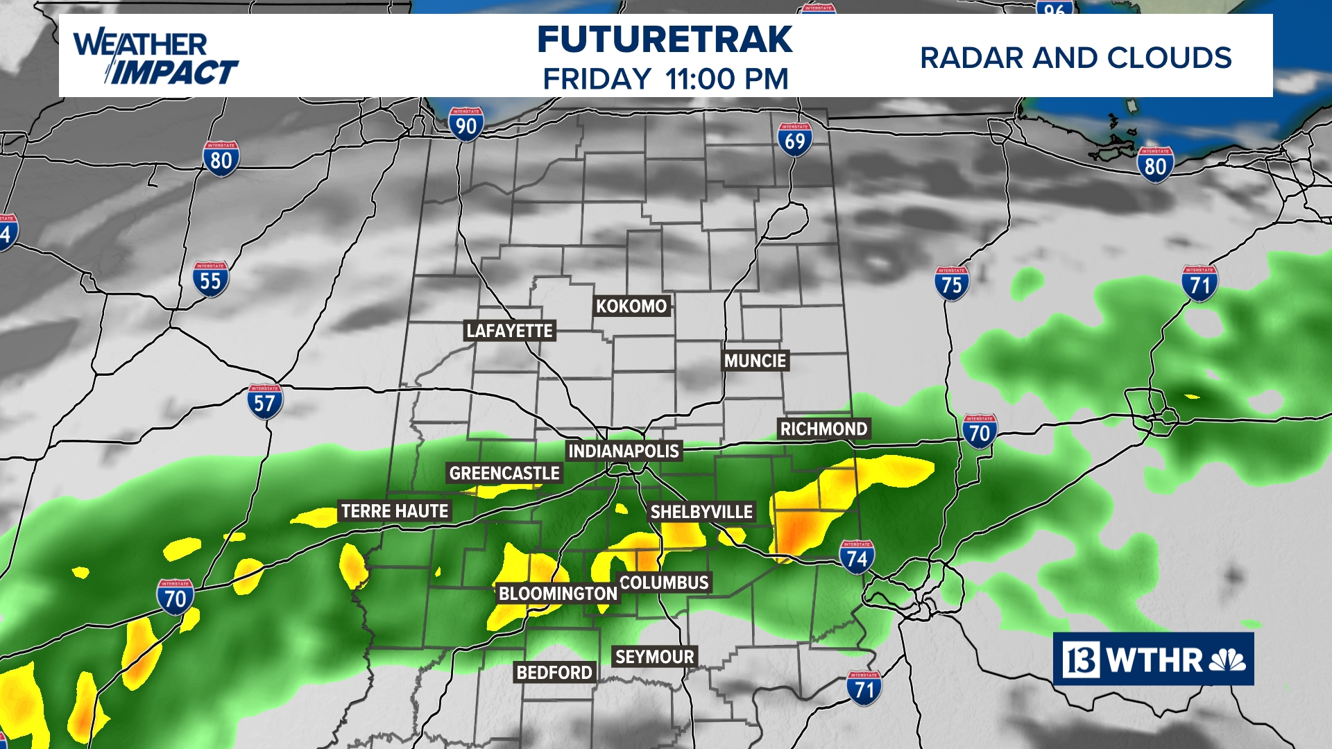 Cool weather with several rain chances ahead | wthr.com
