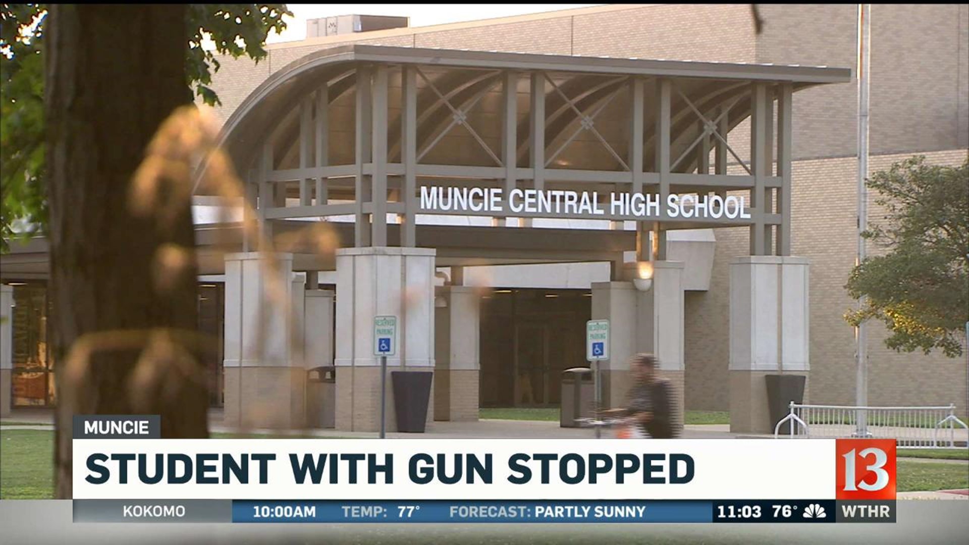 Student with Gun Stopped at Muncie High School