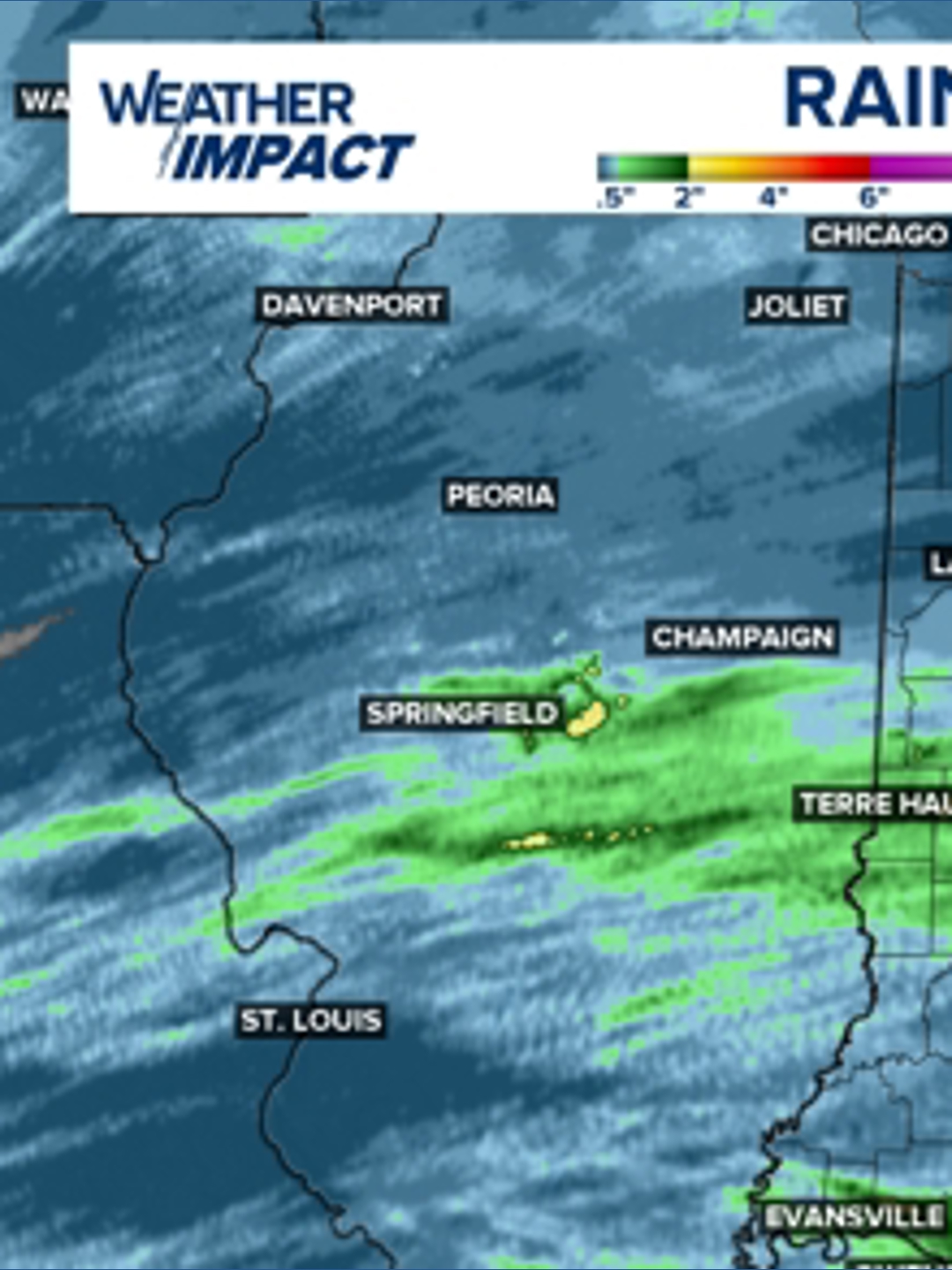 How much rain did we pick up across Indiana Tuesday (Nov. 18 ...