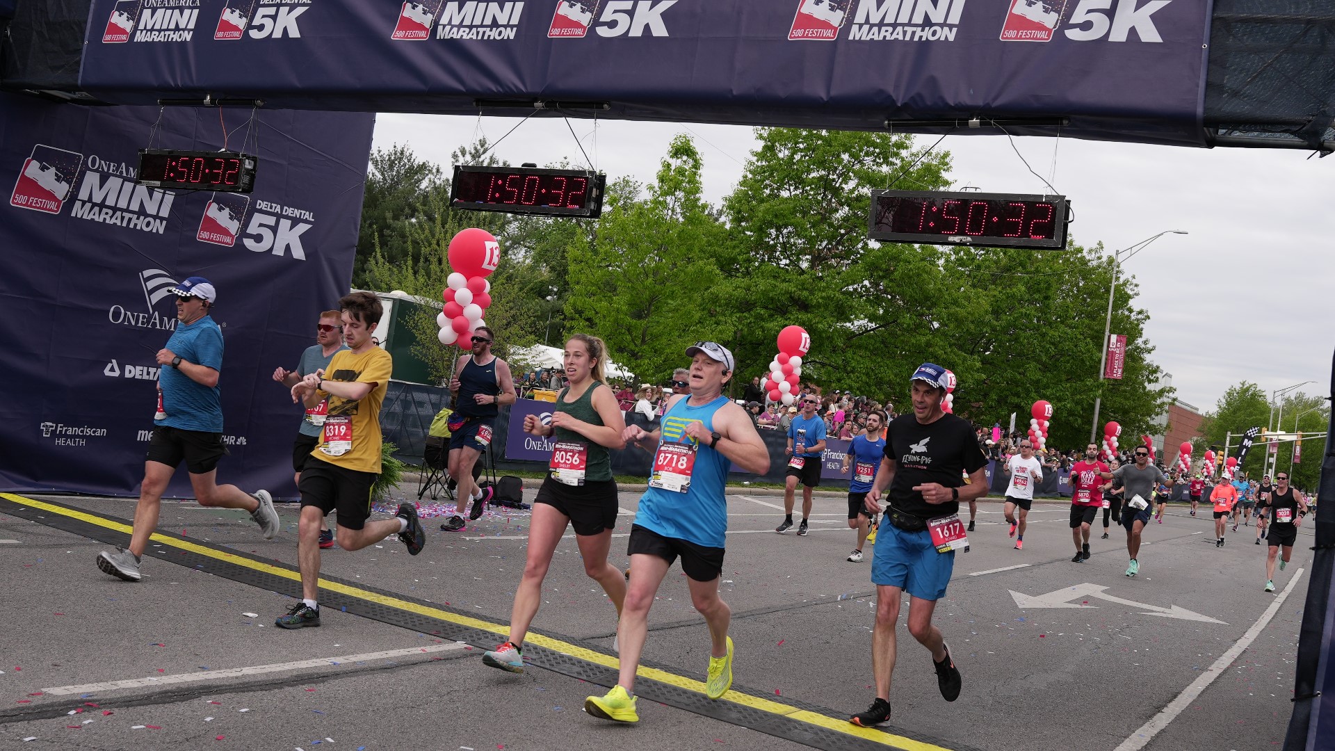 From finding inspiration to overcoming health battles, we feature the emotional stories of people finding their place in the 500 Festival Mini-Marathon.