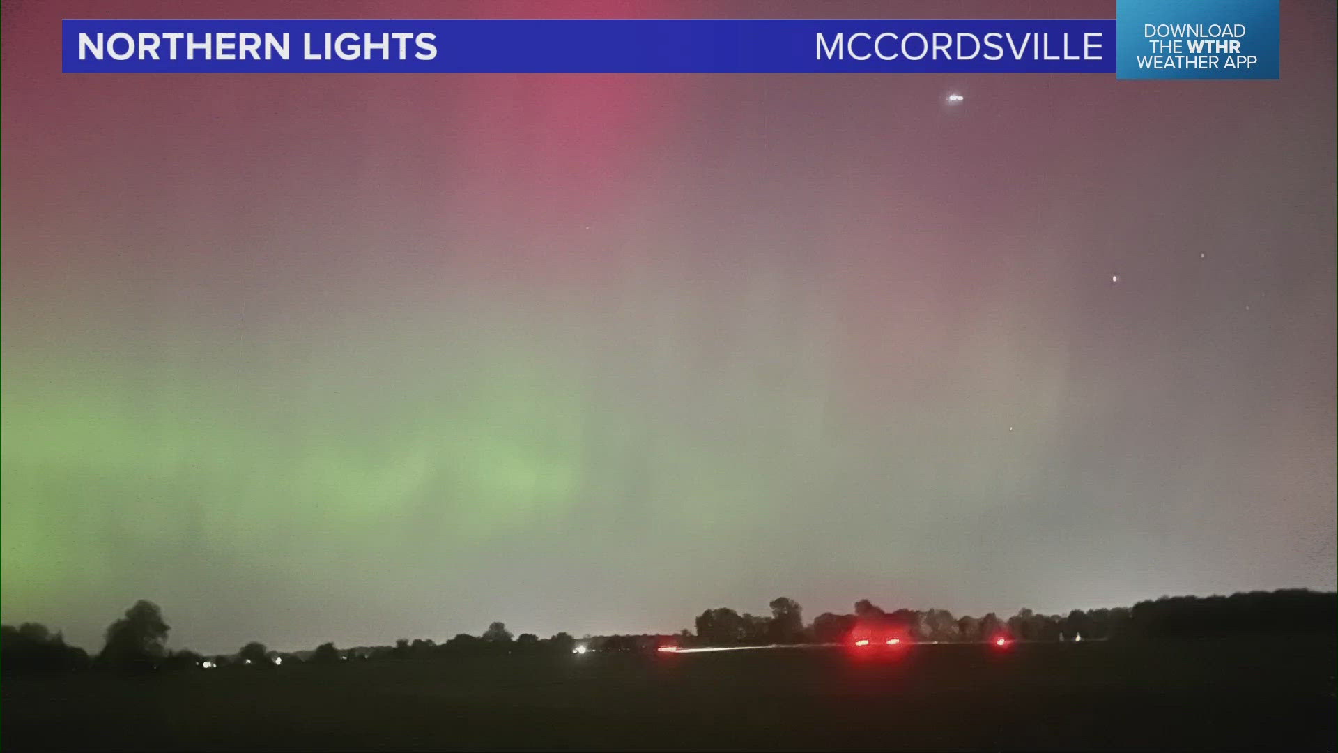 13News viewers report seeing a spectacular sight Thursday evening.