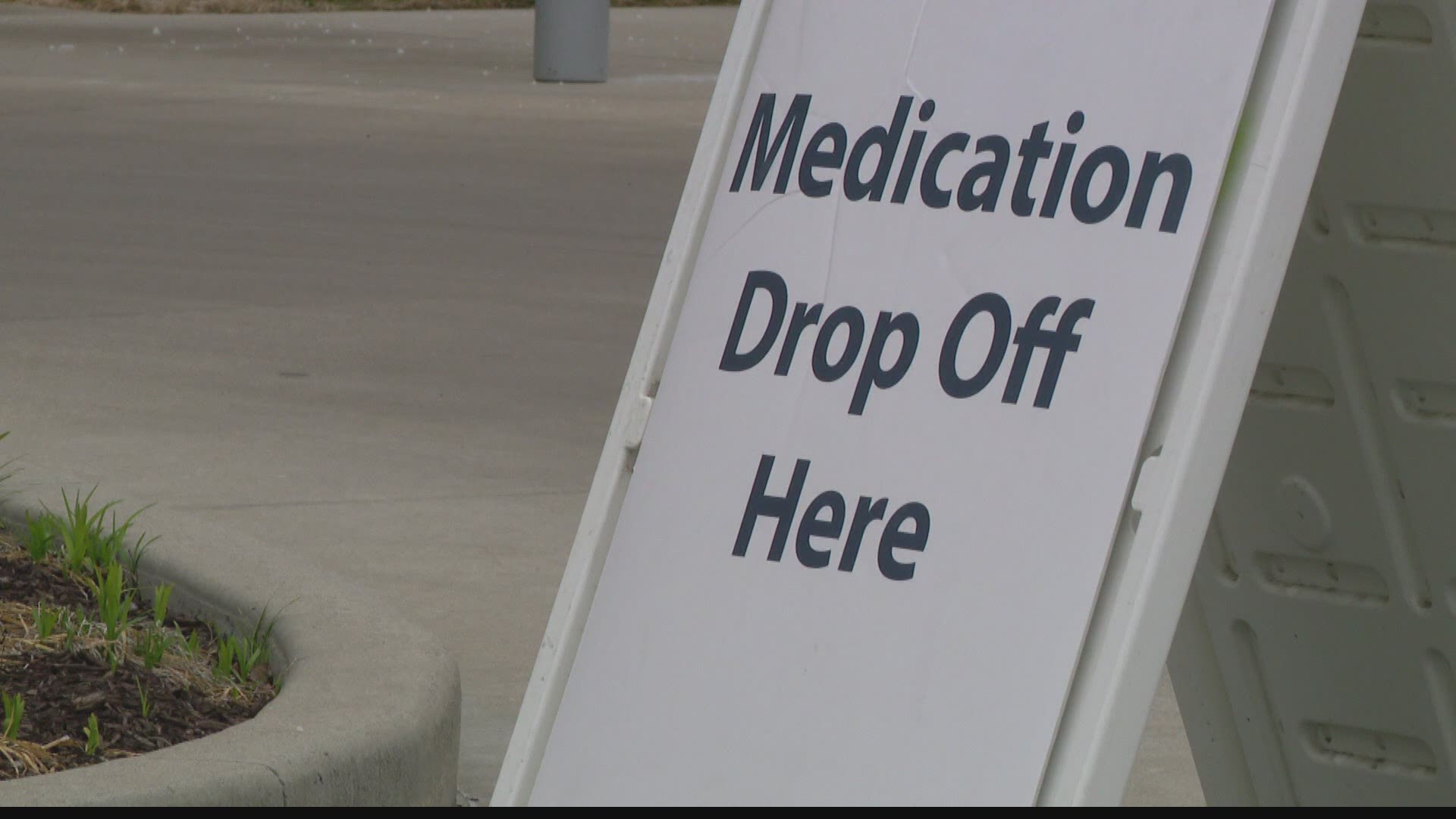 The DEA partnered with Community Health Network to provide drop off sites across the state for people to dispose or old or unused medications.