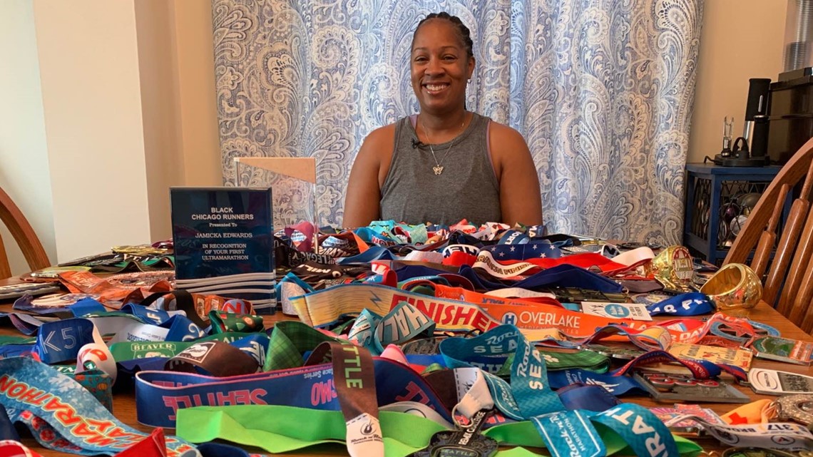 Franklin Township runner encourages others during Mini-Marathon - Vimarsana News