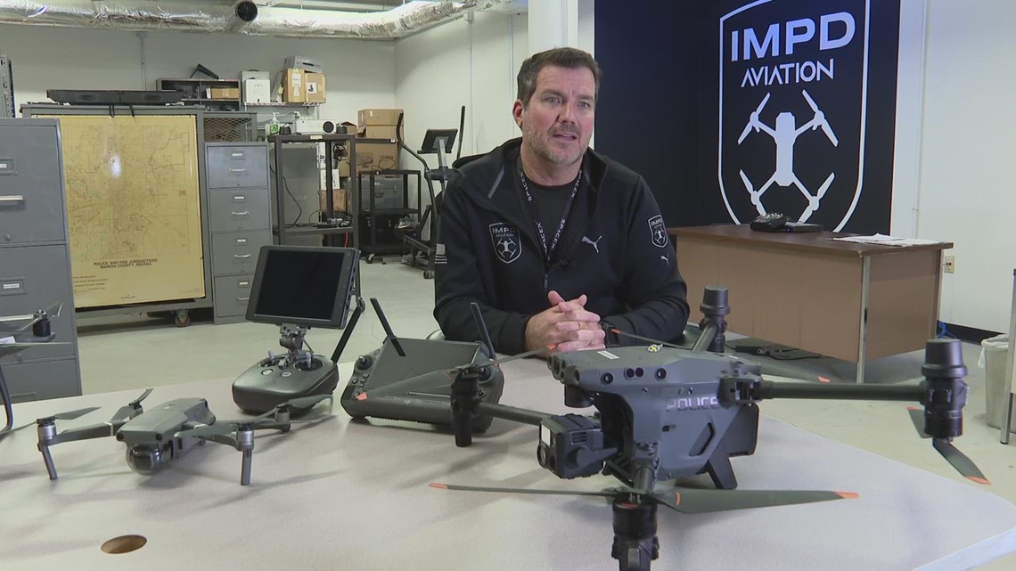 Drones helping IMPD protect community