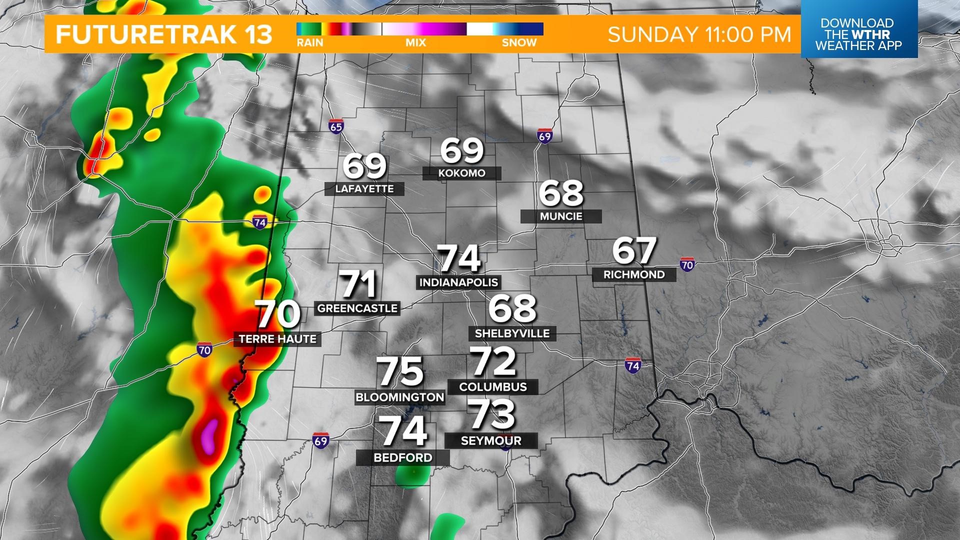 Severe storm chances this evening | Live Doppler 13 Weather Blog | wthr.com