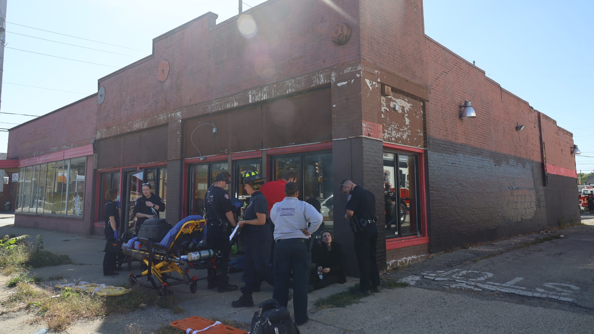 The teens, from Fishers and Indianapolis, were exploring old buildings. Little did they know, one of the buildings had "significant" structural issues, IFD said.