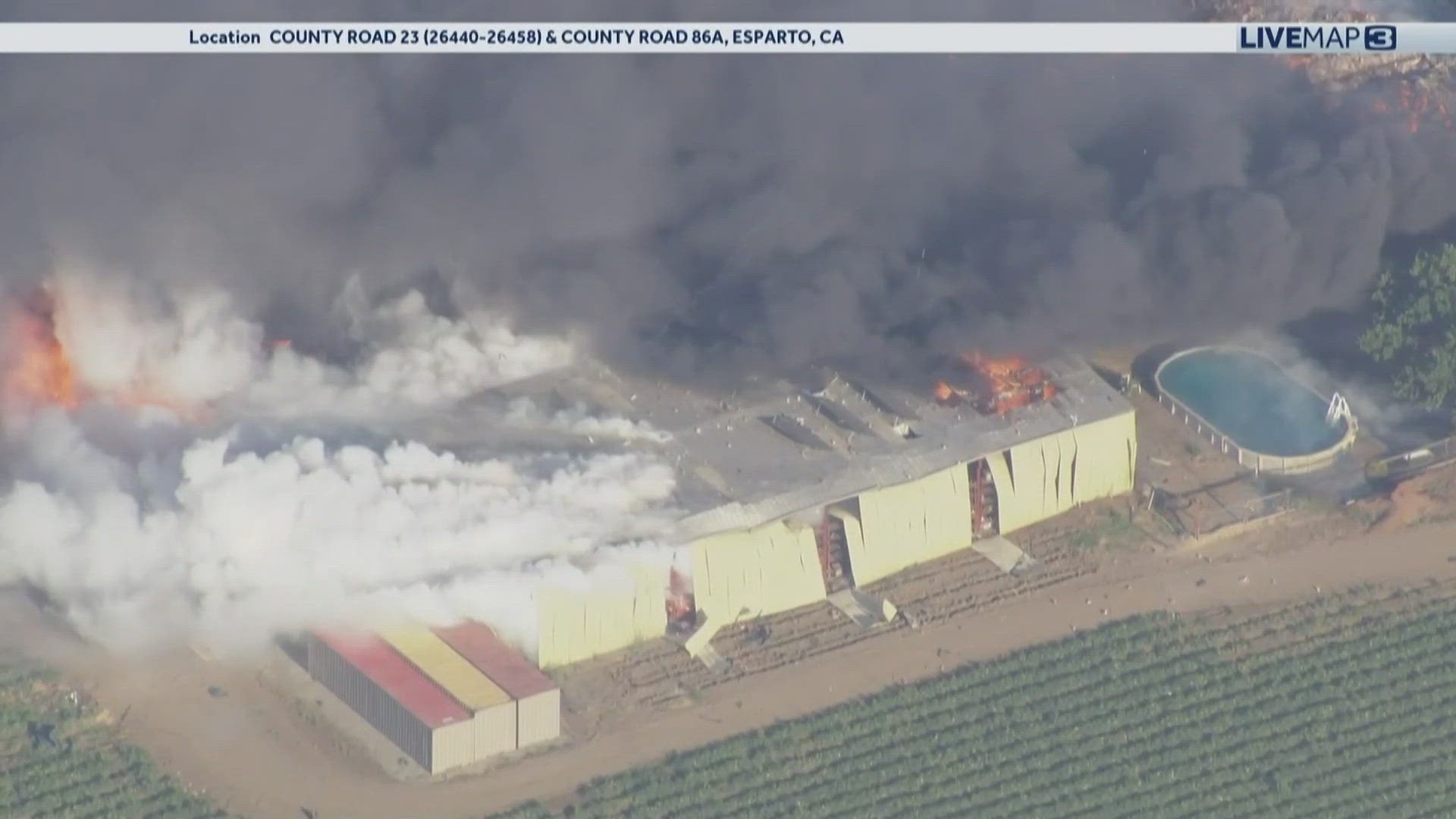 The Tuesday night explosion set off multiple fireworks and caused a large blaze that led to other spot fires and collapsed the building.