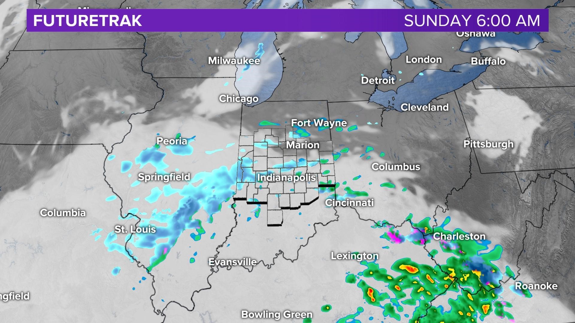 Wintry Mix Possible Sunday For Central Indiana | Wthr.com