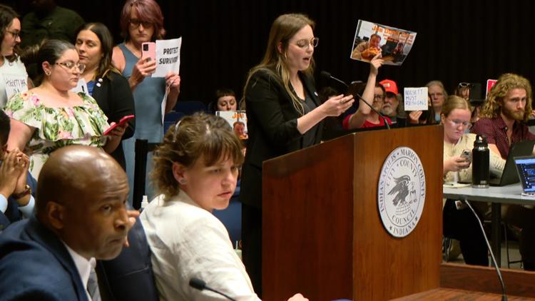 Woman removed from Monday’s City-County Council meeting speaks about what happened