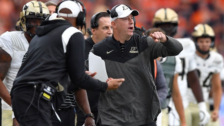 Brohm critiques penalty-prone Purdue after Syracuse debacle