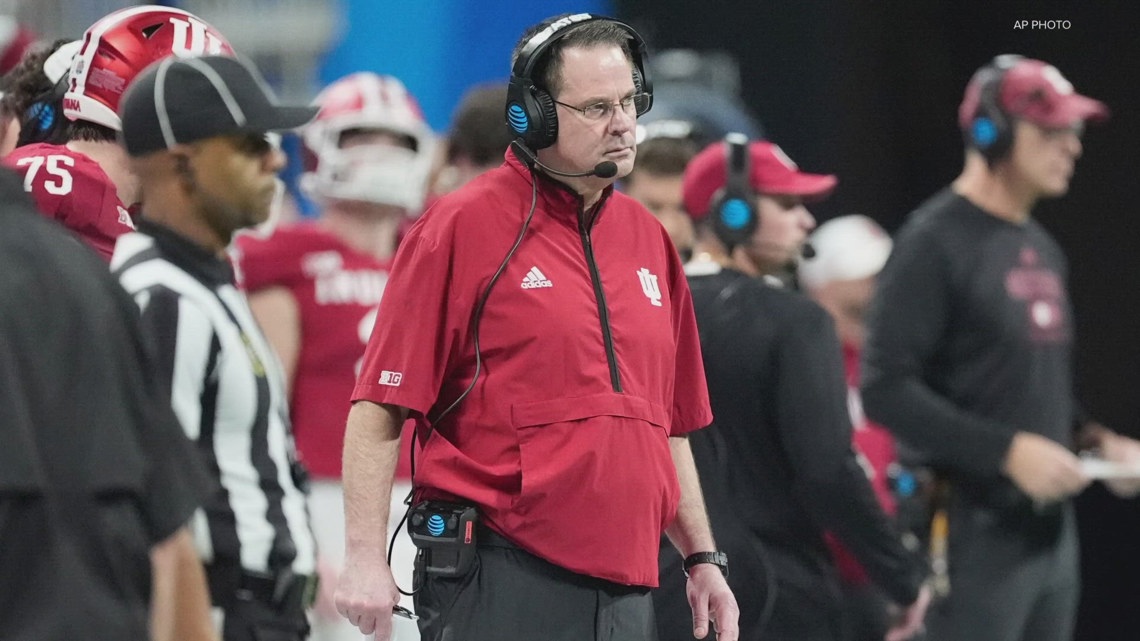 Cignetti, Cristobal address media during preps for CFP National Championship