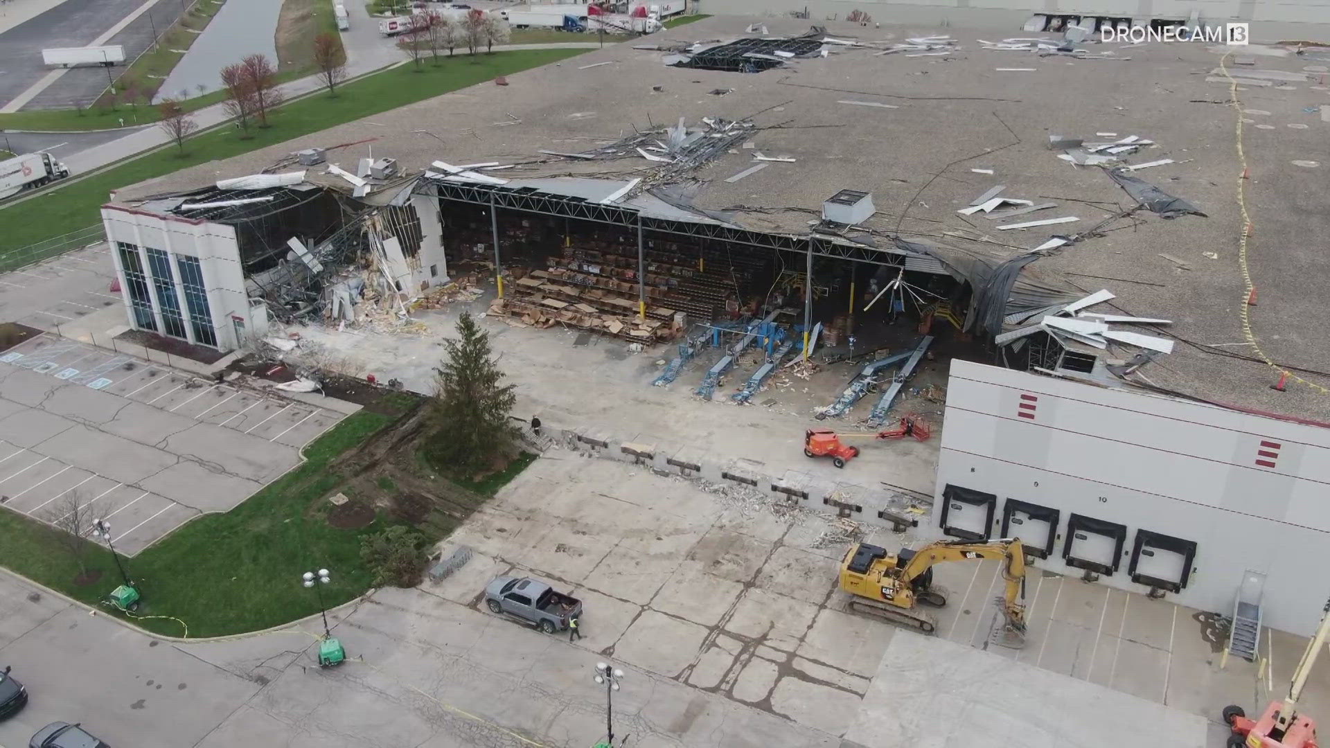 13News reporter Marina Silva breaks down how Brownsburg is rebuilding after last week's tornado.