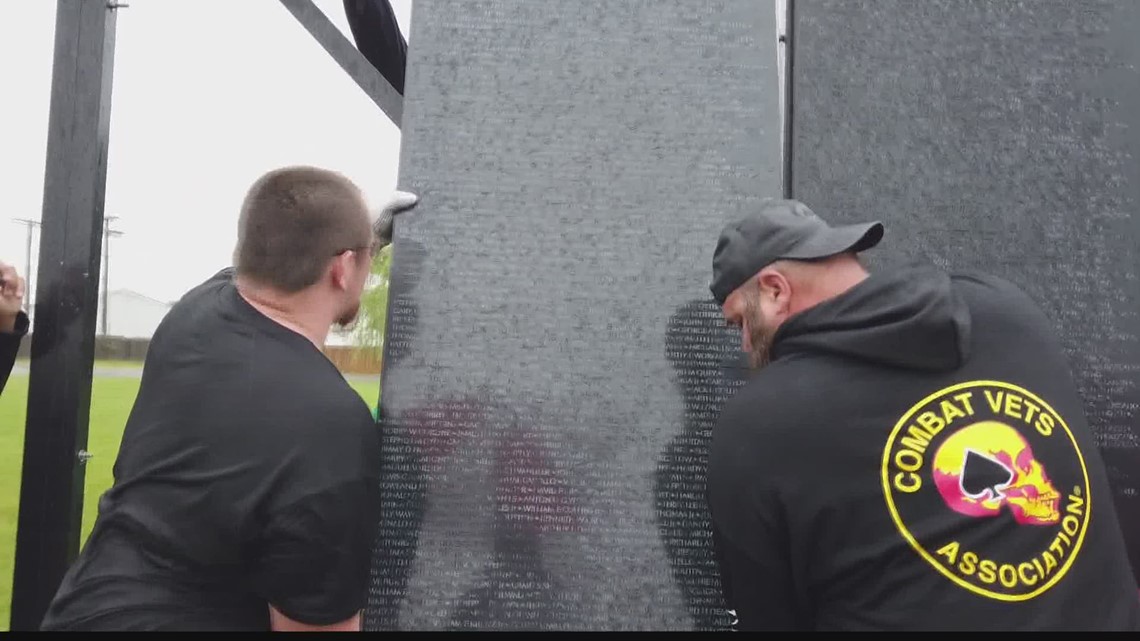 Memorial wall on display in Johnson County through Sunday. - Vimarsana News