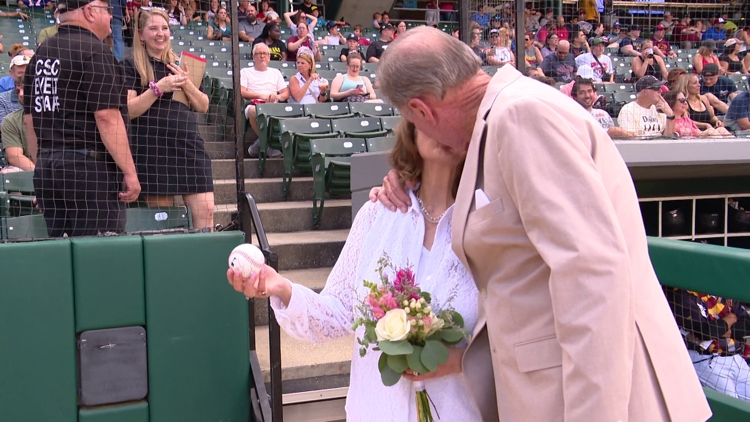 High school best friends reconnect after 60 years, get married at Indianapolis Indians game