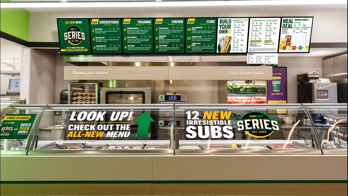 Subway announces new 'Subway Series' menu