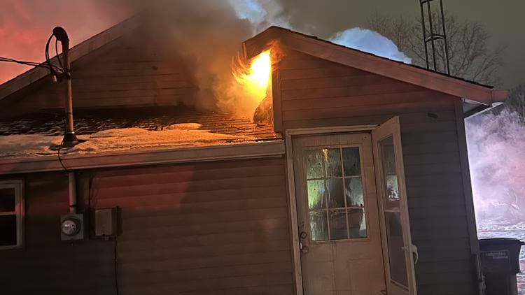 Fire breaks out in vacant, recently purchased home in Columbus